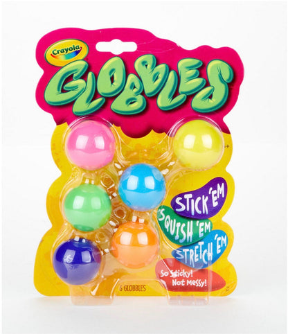 CRAYOLA GLOBBLES 6 PACK